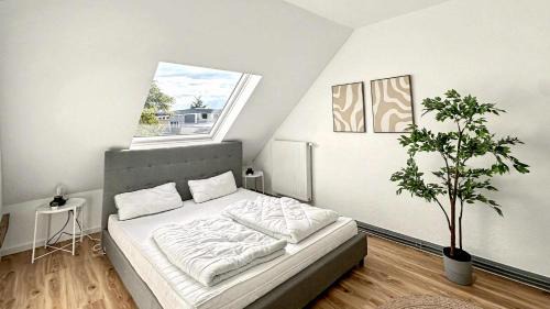 Krefeld Apartamento | Denkmal-Apartment zentral in Krefeld mit hohen Decken
