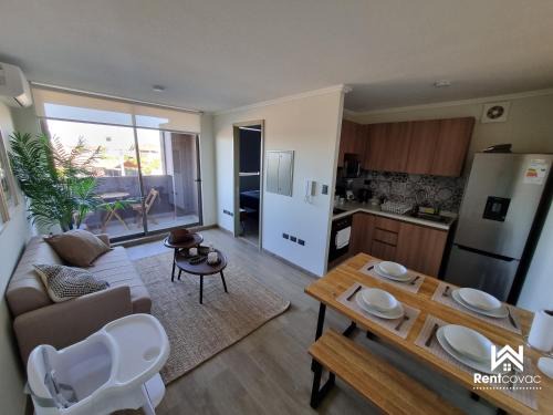 Talca Apartamento | Departamento Corporativo II Talca Las Rastras ' Valles del Country - RENTCOVAC - Factura Inmediata