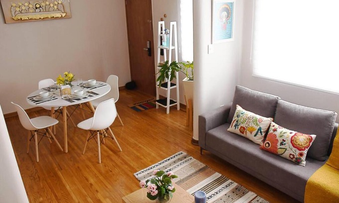 Benito Juárez Apartamento | Depto. CDMX, Narvarte, amueblado para 4 pax.