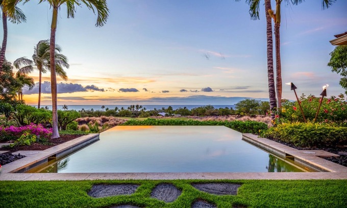 Kaupulehu Casa | Designer Oceanview Estate w/Pool & Spa, at Hualalai Resort: 122 Hainoa