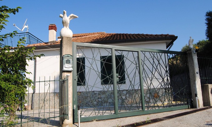 San Marco di Castellabate Casa | Casa unifamiliar con excelentes vistas al mar y montañas, ideal con un perro