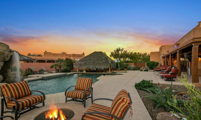 Desert View Village Casa | Oasis en el desierto. La ubicación te lleva a cualquier parte del valle o del norte rápidamente