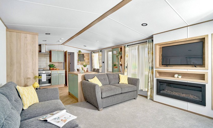 Llanllwchaiarn Casa | Diamond Caravan 3 Sleeps 6 (No Pet)