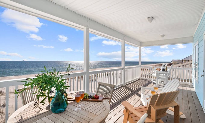 Fort Morgan Casa | Mejor Valor, Frente al Golfo, Frente al Mar ¡Mejor Valor!