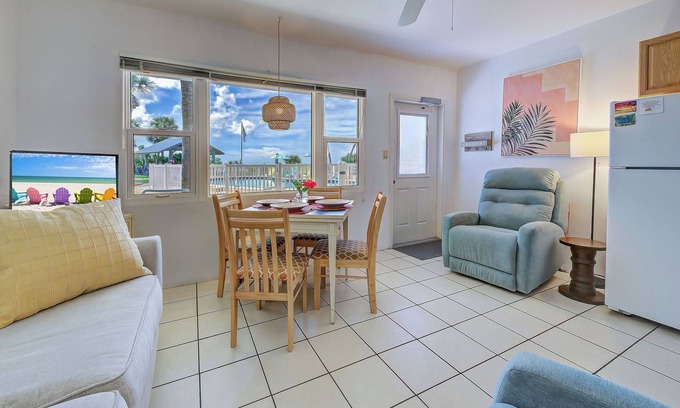 Golden Beach Condominio | Directly on the Gulf - Unit 4 - 1 Bedroom - Ground Floor - Sleeps up to 6]
