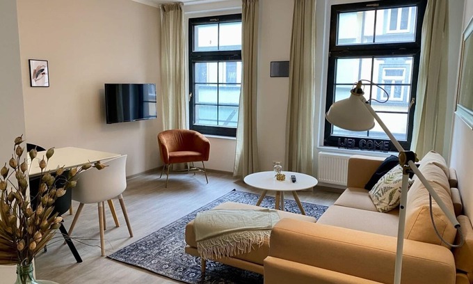 Eisenach Apartamento | drei-Apartamento-Vista a la Ciudad-Baño privado