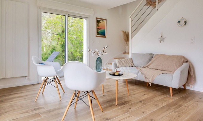 La Foret-Fouesnant Chalet De Esquí | Casa para 8 en la Riviera Bretonne