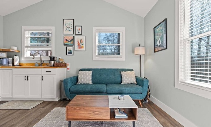 Swannanoa Apartamento | Dog Friendly Tiny Home 15 Min from Asheville's Best
