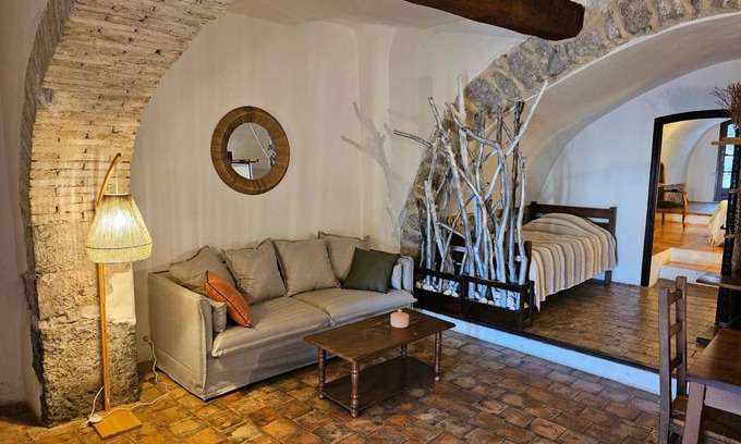 Sauve Apartamento | Apartamento-Bergerie Terrasse-Apartamento-Baño con ducha-Vista al Jardín