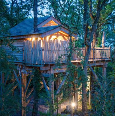 Clairac Cabina | Domaine de Pech et Lafon Cabanes avec SPA privatif dans les arbres