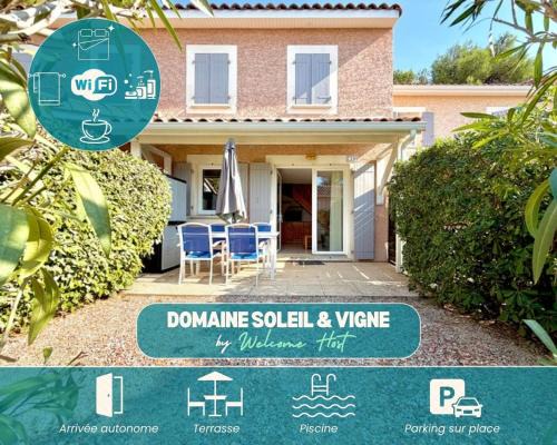Calvisson Apartamento | Domaine Soleil & Vignes, 4 pers Piscine à Calvisson