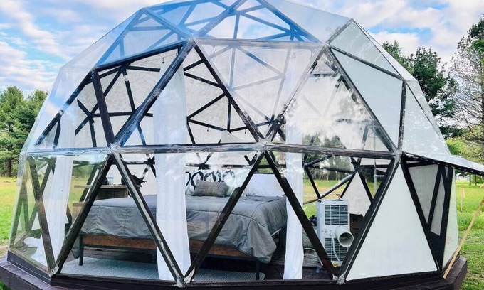 South Haven Alquiler De RV | Dome #7 - Dome Haven Campground - Escape, Unwind, Repeat