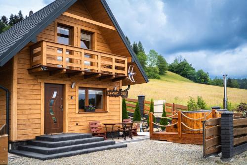 Solina Casa | Domek całoroczny z widokiem na jezioro Solińskie Zawóz