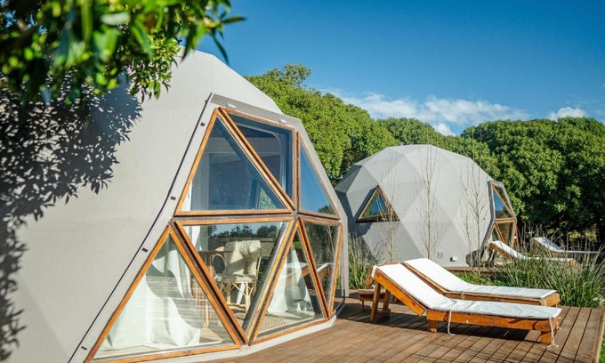 Colonia de Chapadmalal Casa | Domo 1 - Domos Aiken Chapa Glamping en Zona Cruz del Sur Chapadmalal para 2 PAX - Hola Sur
