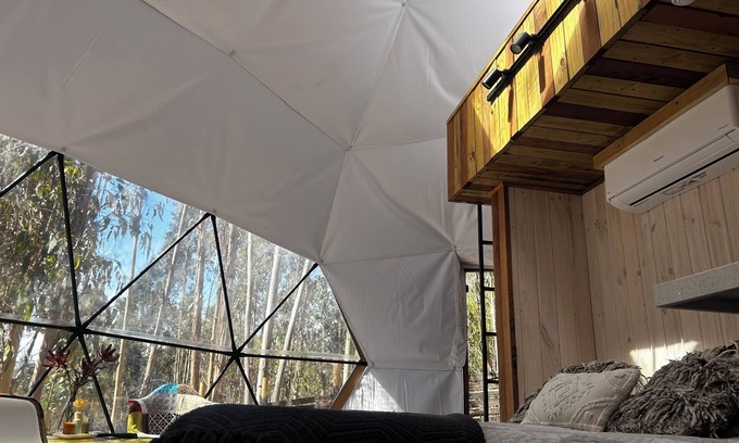 Tunquen Casa | DOMO Boutique with tinaja in the Tunquen Forest