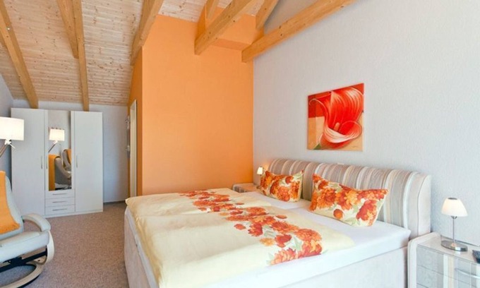 Markische Heide Apartamento | Doppelzimmer 9 - Pension am Hasenberg