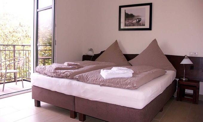 Karlshagen Casa | Habitación doble 20 con balcón Haus Max - Usedom Bike-Hotel & Suites *** 80 m de la playa del mar Báltico