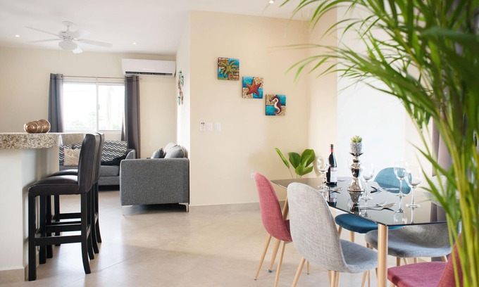 Colonia Andrés Apartamento | Double Swimming Pool Penthouse Suite in Cozumel 2