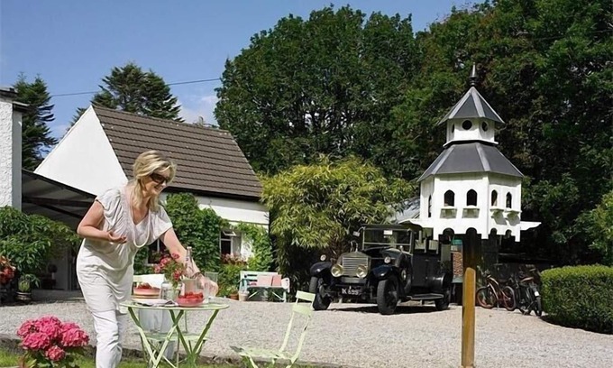 Oughterard Cabaña | Dove Cottage En Oughterard, Connemara, Condado de Galway, Irlanda