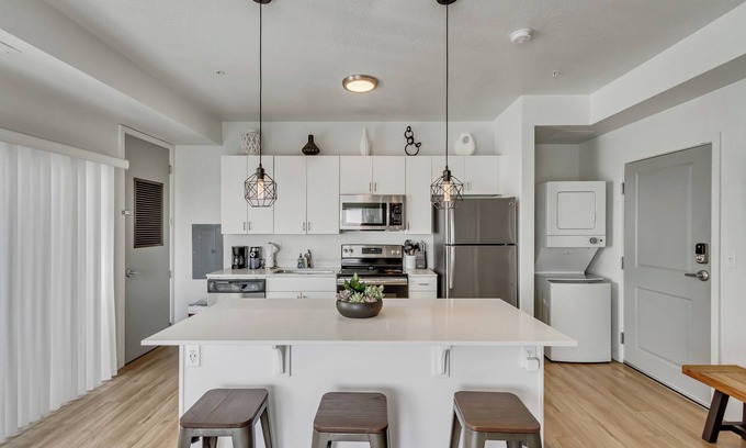 Downtown Salt Lake City Apartamento | 400-Penthouse Living! SLC en el centro de 1bed / 1bath con vistas de 180 grados!