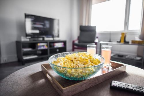 Mont-Tremblant Apartamento | Downtown - Rooftop patio - Free shuttle to ski Mountain
