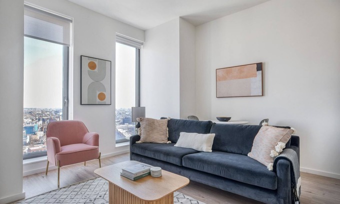 Clinton Hill Apartamento | Dreamy Clinton Hill 1BR w/ W/D, Gym & Pool, nr BAM, by Blueground