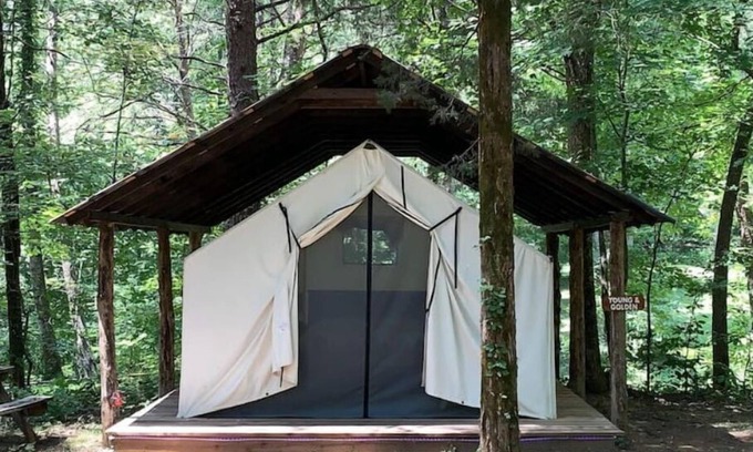 Monticello Casa | Dreamy Glamping Tent Near Conley Bottom