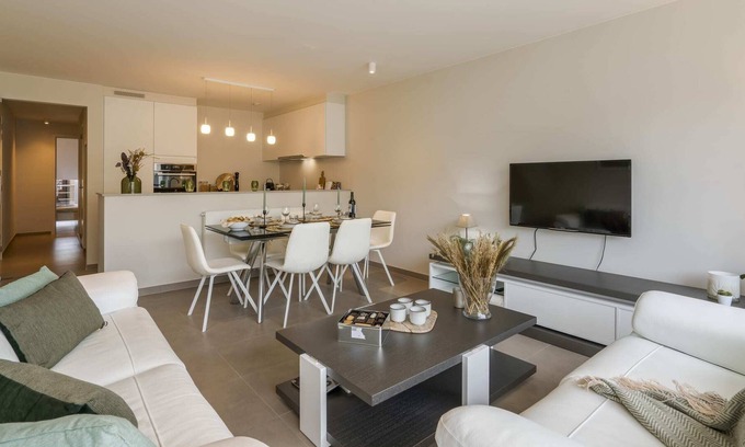 Nieuwpoort-Bad Apartamento | DuckDive - nice furnished apartment by the sea