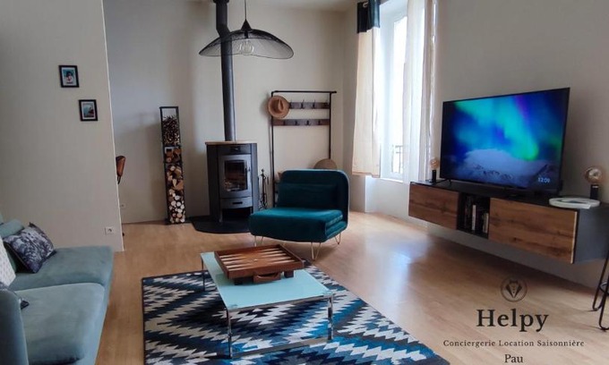 Le Hameau Apartamento | Duplex-4 pers-Clim-Stat gratuit-5mn Centre ville