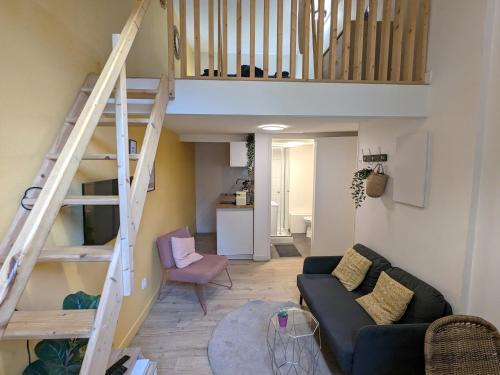 Perralliere Apartamento | Duplex, bohème et fonctionnel proche Gratte-Ciel