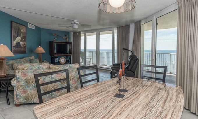 Thomas Drive Condominio | Alquiler de vacaciones en las dunas de Panamá E1501: vista impresionante del golfo