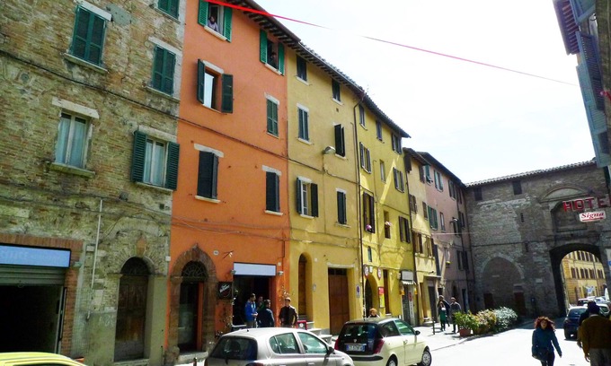 Old Town Apartamento | Cada ventana es una pintura en el corazón de Perugia.