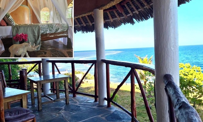 Shimoni Casa | Eagle Suite 38m2 en Villa 560 m2, Vista al Océano Índico