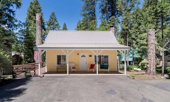Shaver Lake Cabina | East Village Shaver Lake Cabin - Mellow Yellow