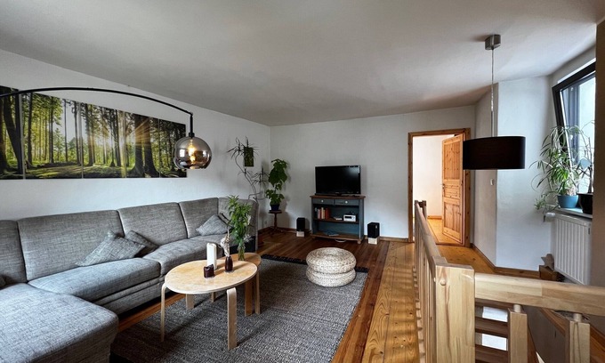 Mirow Casa | Casa ecológica con jardín y vista al castillo - céntrica, cerca del lago