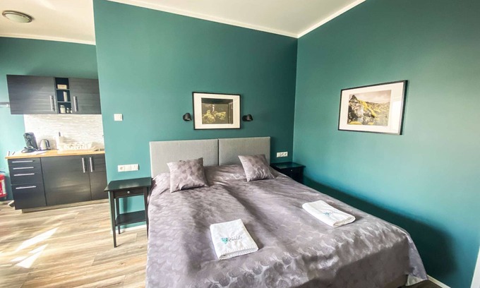 Eyrarbakki Apartamento | Estudio, perfecto para 2 personas, cerca de la orilla del mar en Eyrarbakki