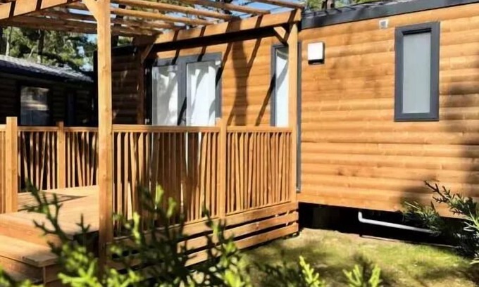 Pouzauges Casa | Eden Trio mobile home - 3 bedrooms + TV sleeps 6