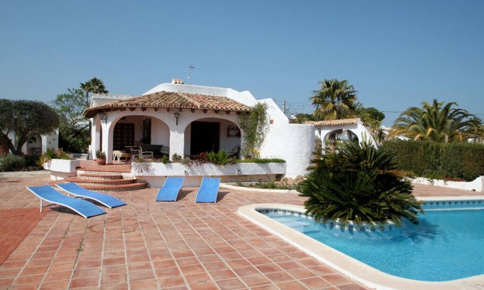 El Tesoro Villa | El Barraco - villa con vista al mar y piscina privada Moraira