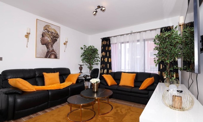 Ruiru Apartamento | Elegant 2-bedroom apartment in enchanting Tatu Citywith fitness,swimming pool