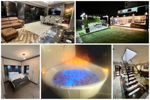 Luton Casa | Elegant 6 bedroom Family Home, 2x corner Jacuzzi bath in LUTON