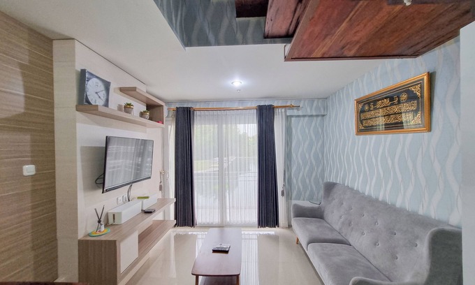 Depok Apartamento | Elegant And Spacious 2Br Loft Green Park Yogyakarta Apartment