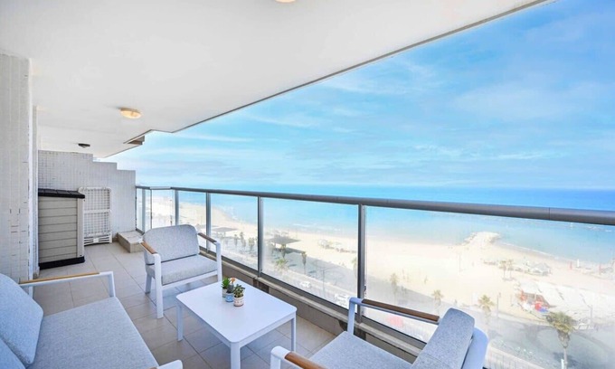 Tel Aviv Apartamento | Elegant Sea View at Orchid Hotel by HolyGuest