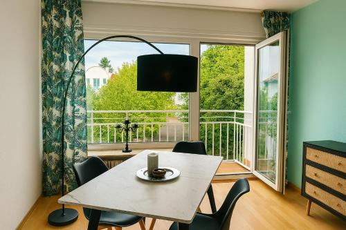 Offenbach am Main Apartamento | Elegante Designwohnung mit Balkon 15min Airport und Parken