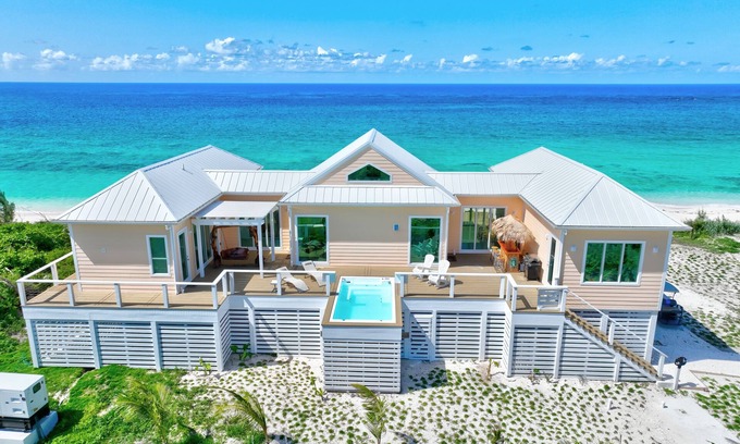 Great Guana Cay Casa | Aislado Rústico Cottage Bahamas Beach