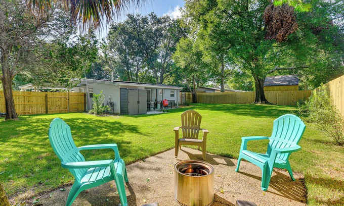 Mary Esther Casa | Emerald Coast Home: Outdoor Entertainment Area!