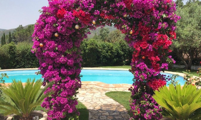 Villaggio delle Mimose Villa | Encantado Cerdeña Piscina Villa, Wifi Gratis