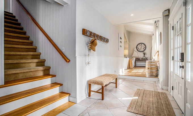 Michiana Casa | Enchanting home with game room, beach access, firepit, fast WiFi & washer/dryer