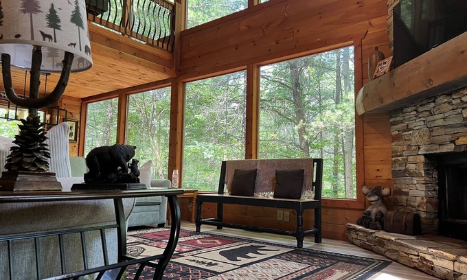 Sautee Nacoochee Cabina | Endless Views Cabin, Tucked away In the Woods