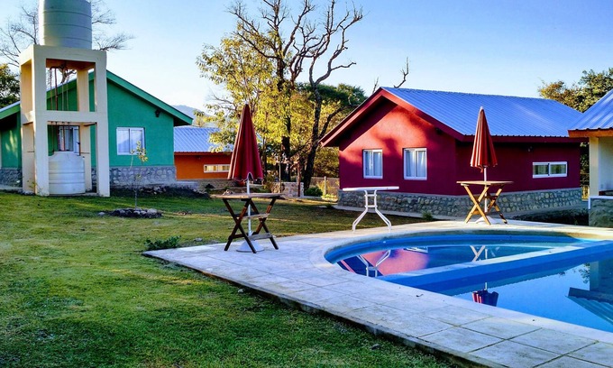 Vaqueros Cabina | Enjoy nature just minutes from downtown. Purple Cottage