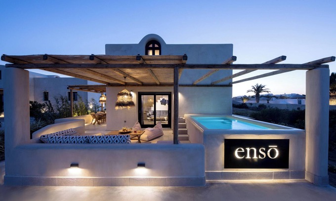 Agia Paraskevi Villa | ensō - eco-friendly designed luxury villa with pool near sea